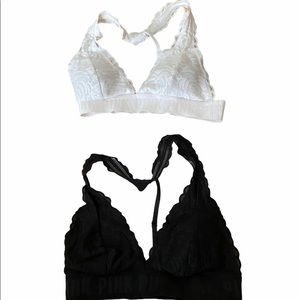 Lace bralettes
